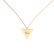 Diamond necklace Love Triangle6