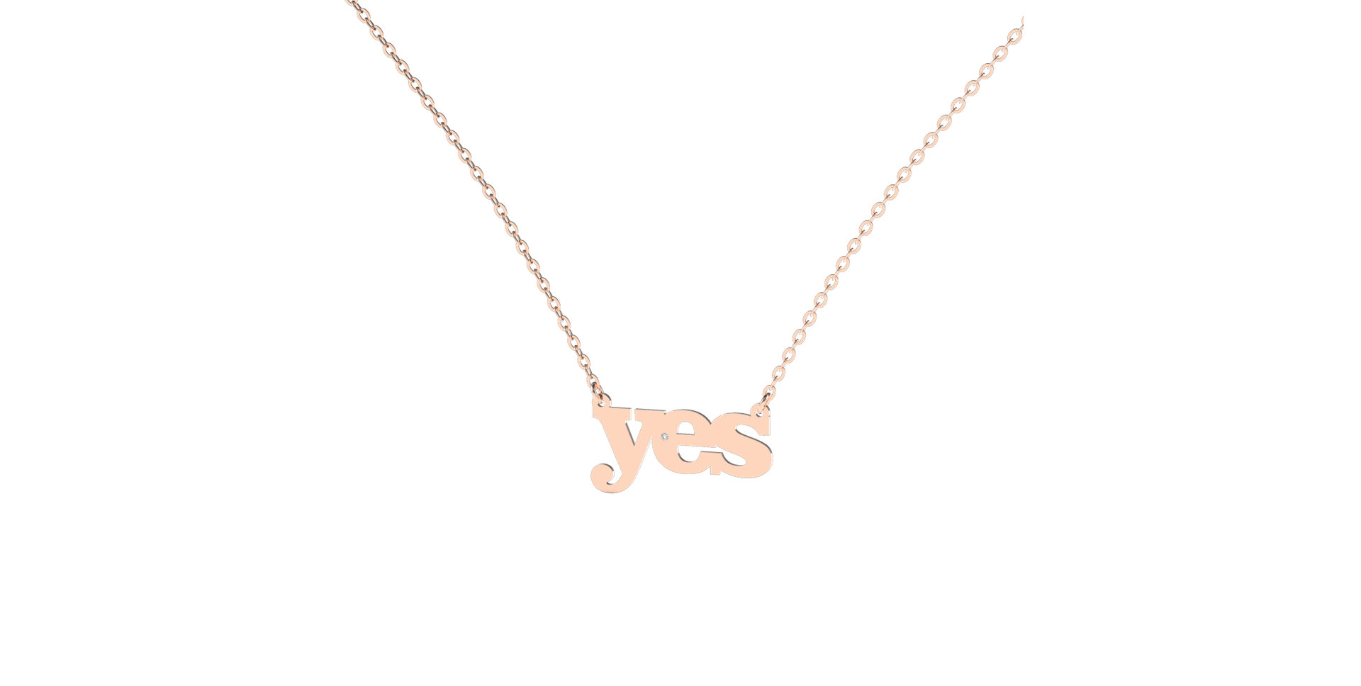 Diamond necklace YES