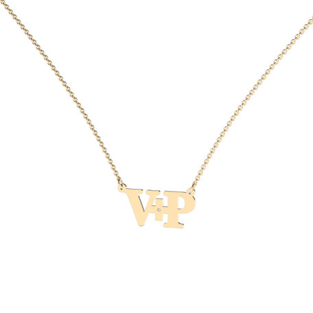 Diamond necklace Initials