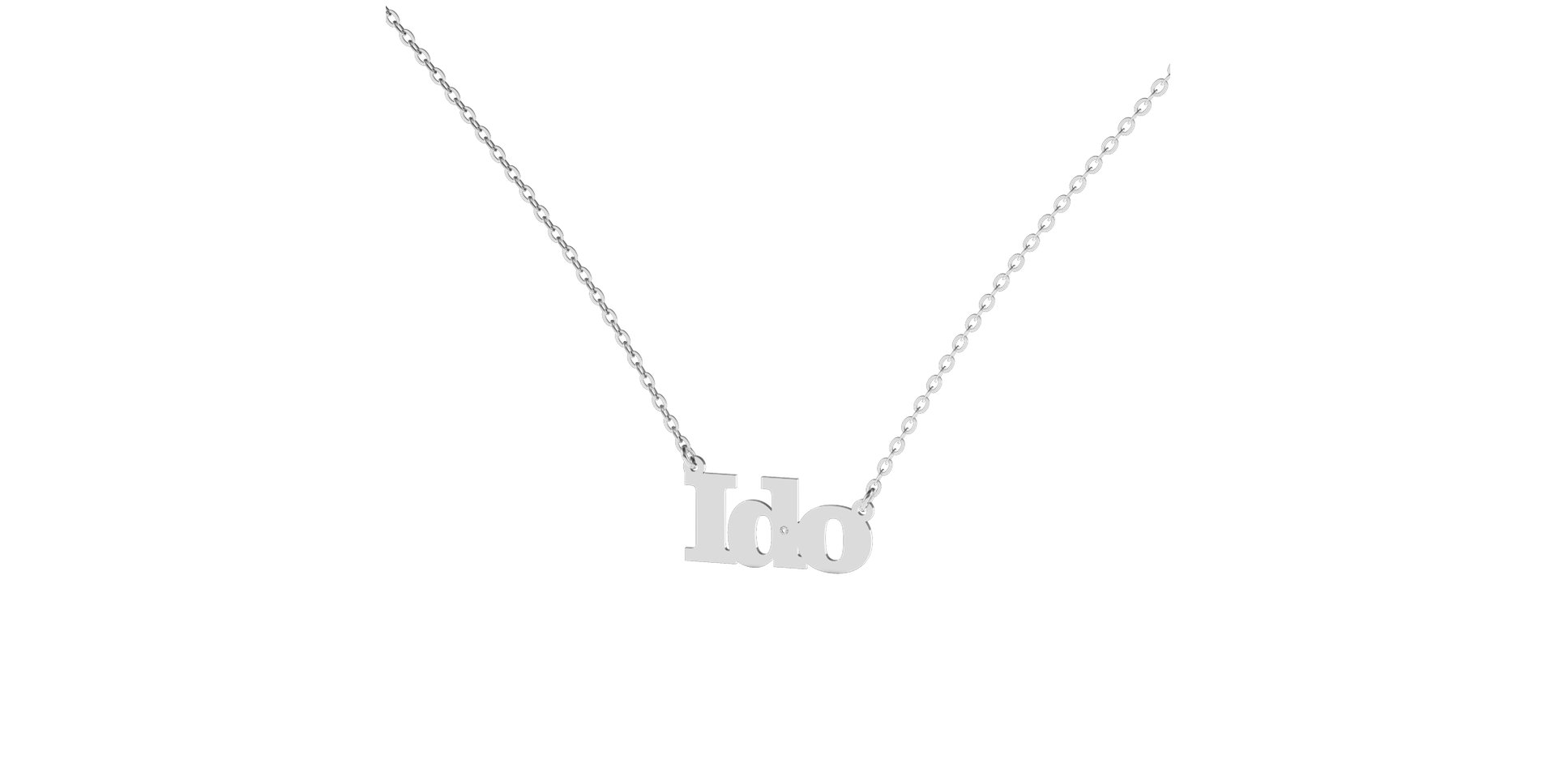 Diamond necklace I DO