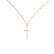 Diamond necklace Cross6
