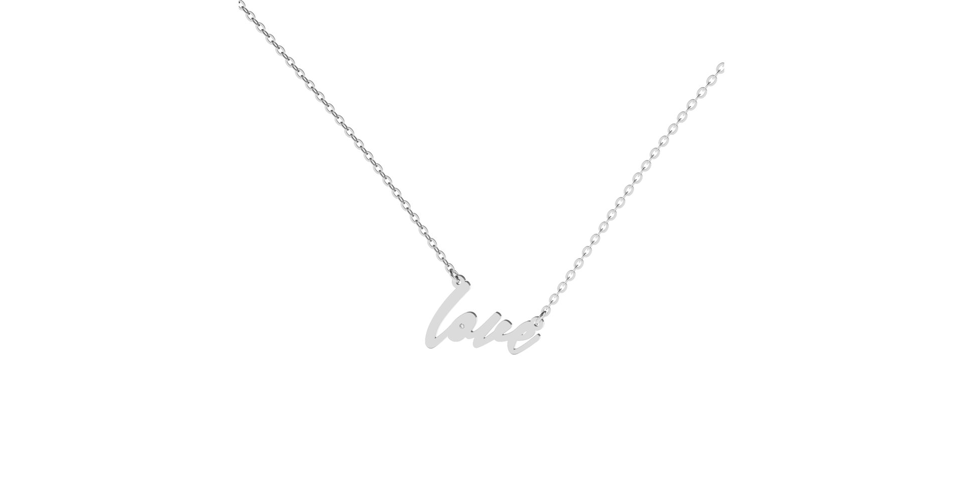 Diamond necklace Love Maker