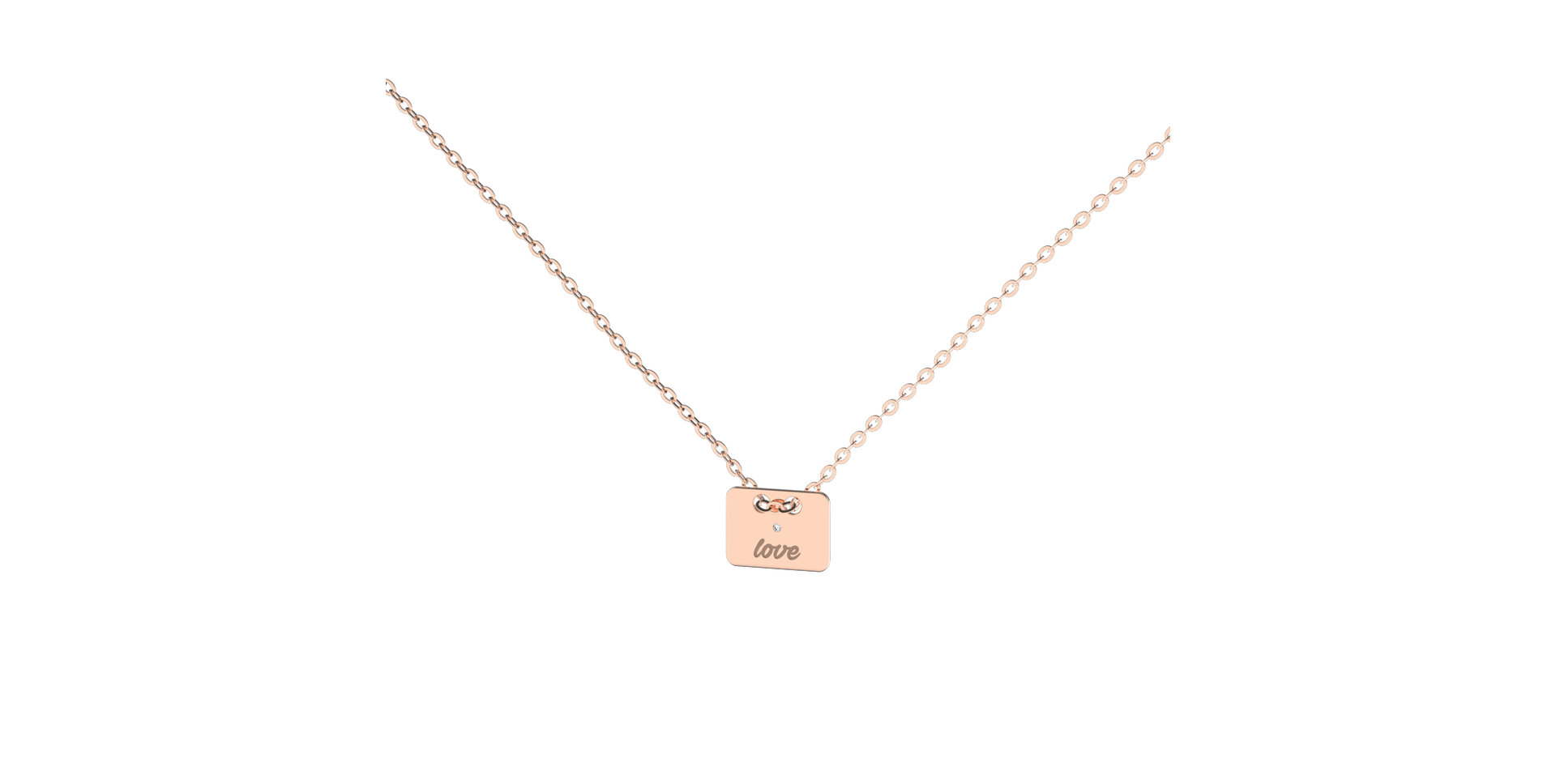 Diamond necklace Military Amour