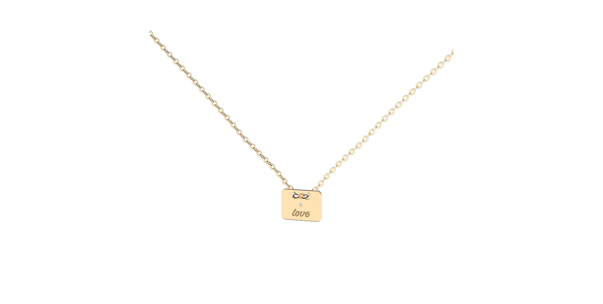 Diamond necklace Military Amour