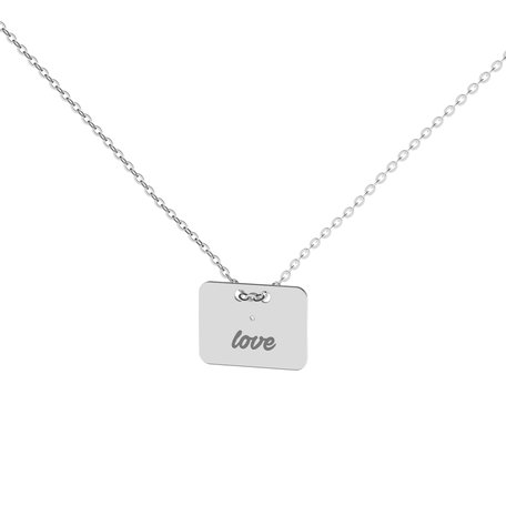 Diamond necklace Military Amour