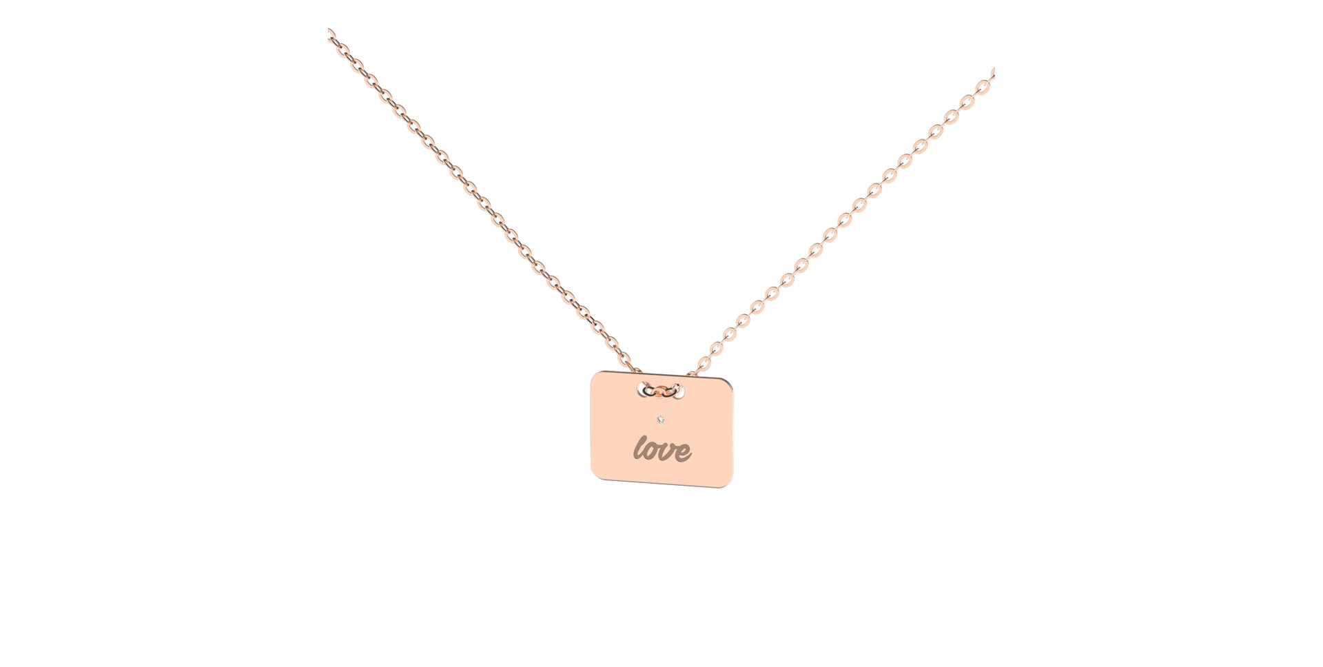 Diamond necklace Military Amour