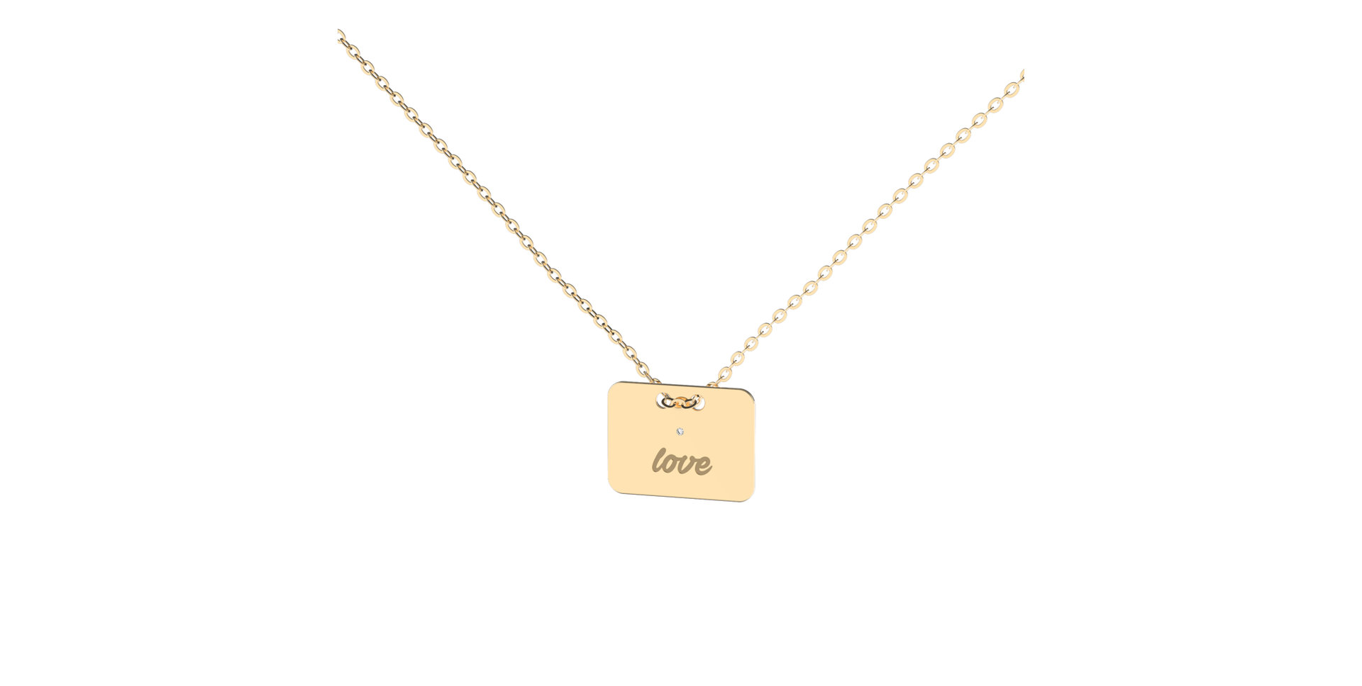 Diamond necklace Military Amour