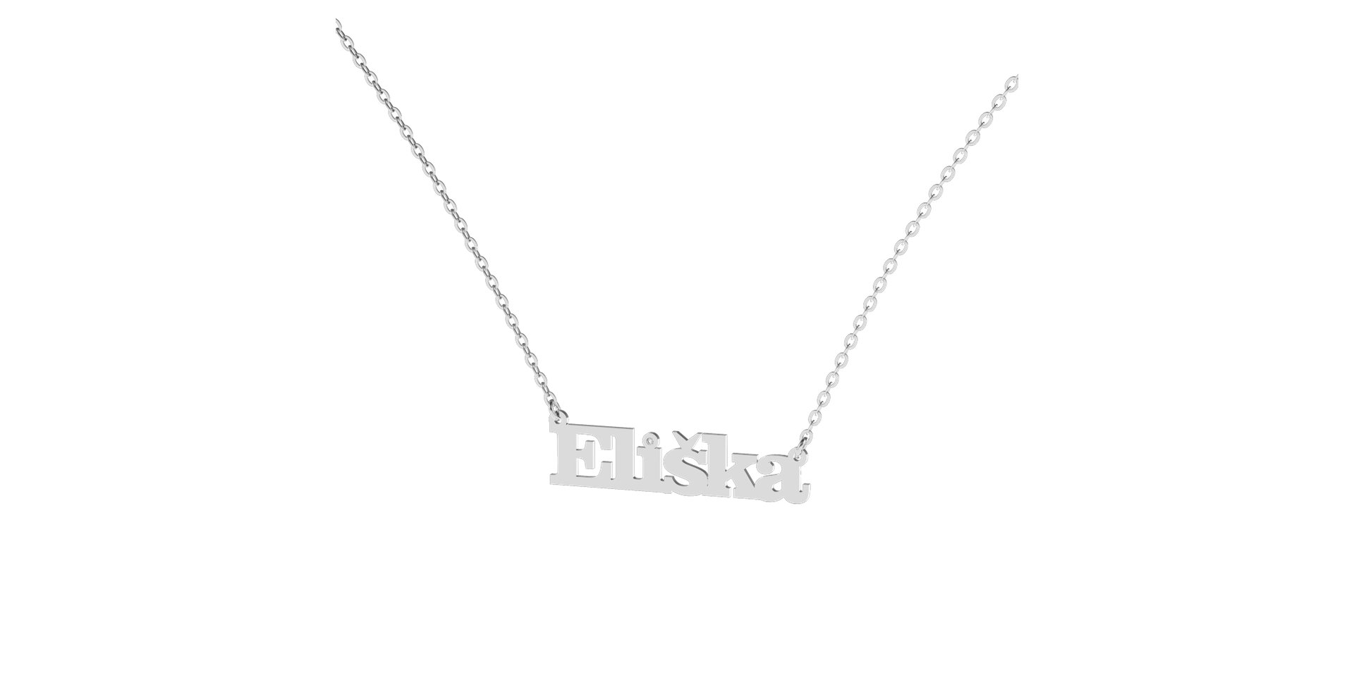 Diamond necklace Classic name
