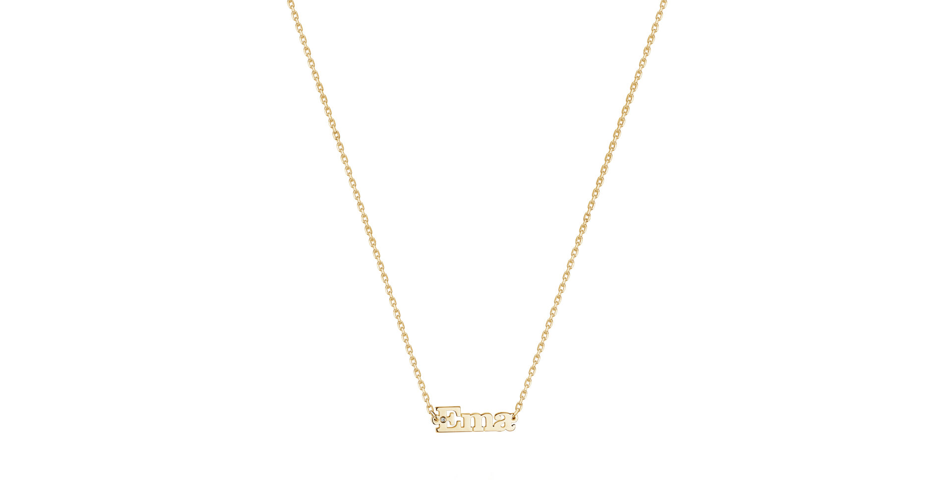 Diamond necklace Classic name