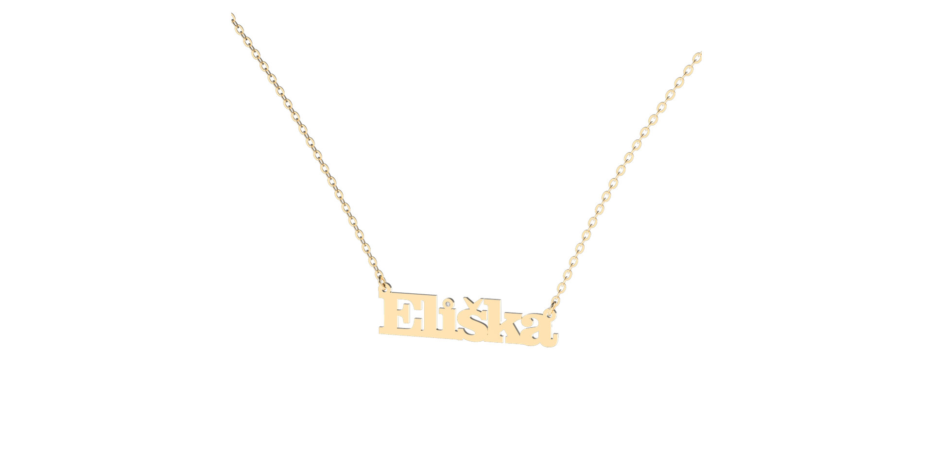 Diamond necklace Classic name