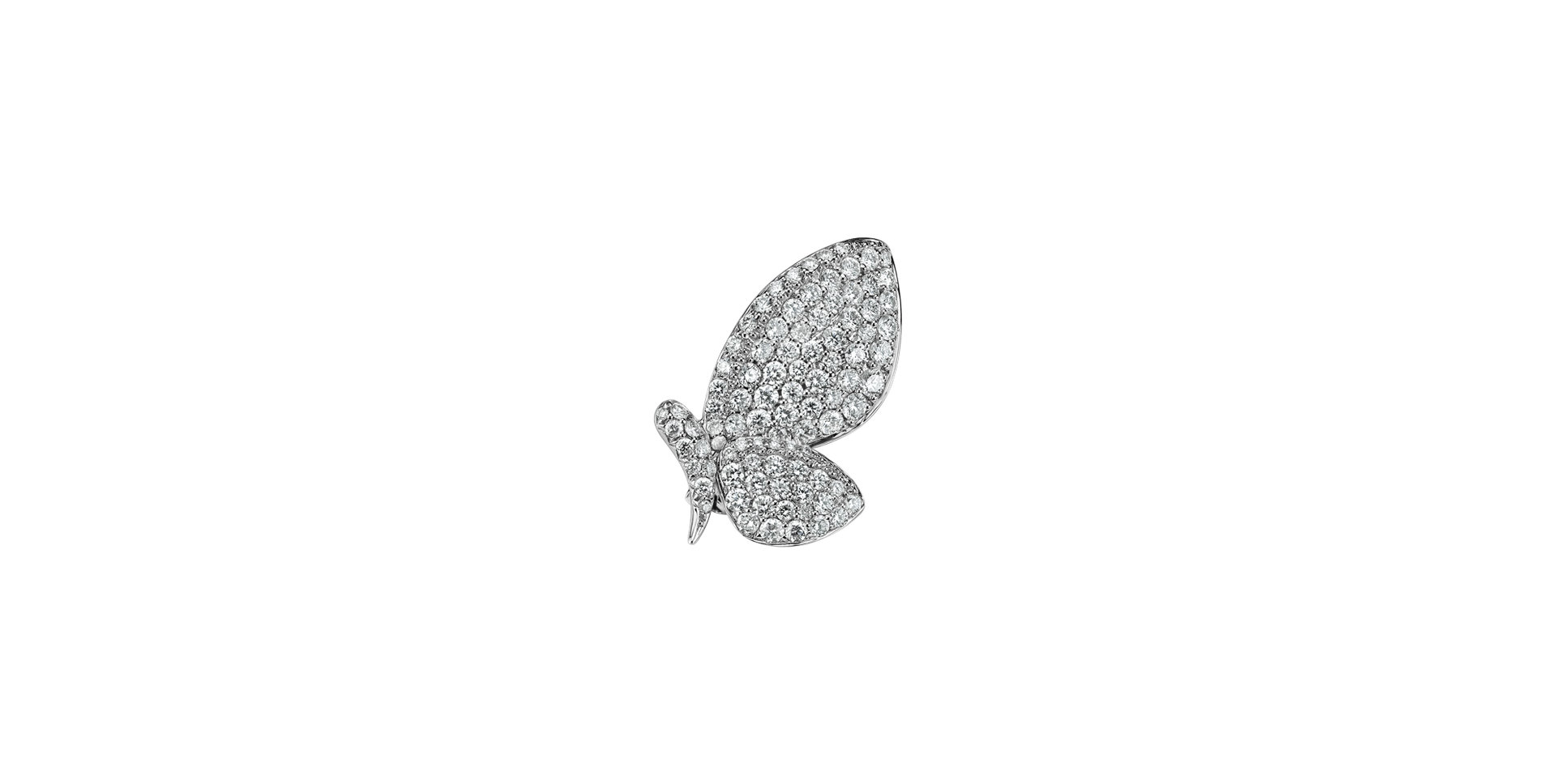 Diamond brooch Magical Butterfly