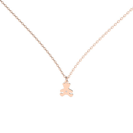 Diamond necklace Teddy Bear