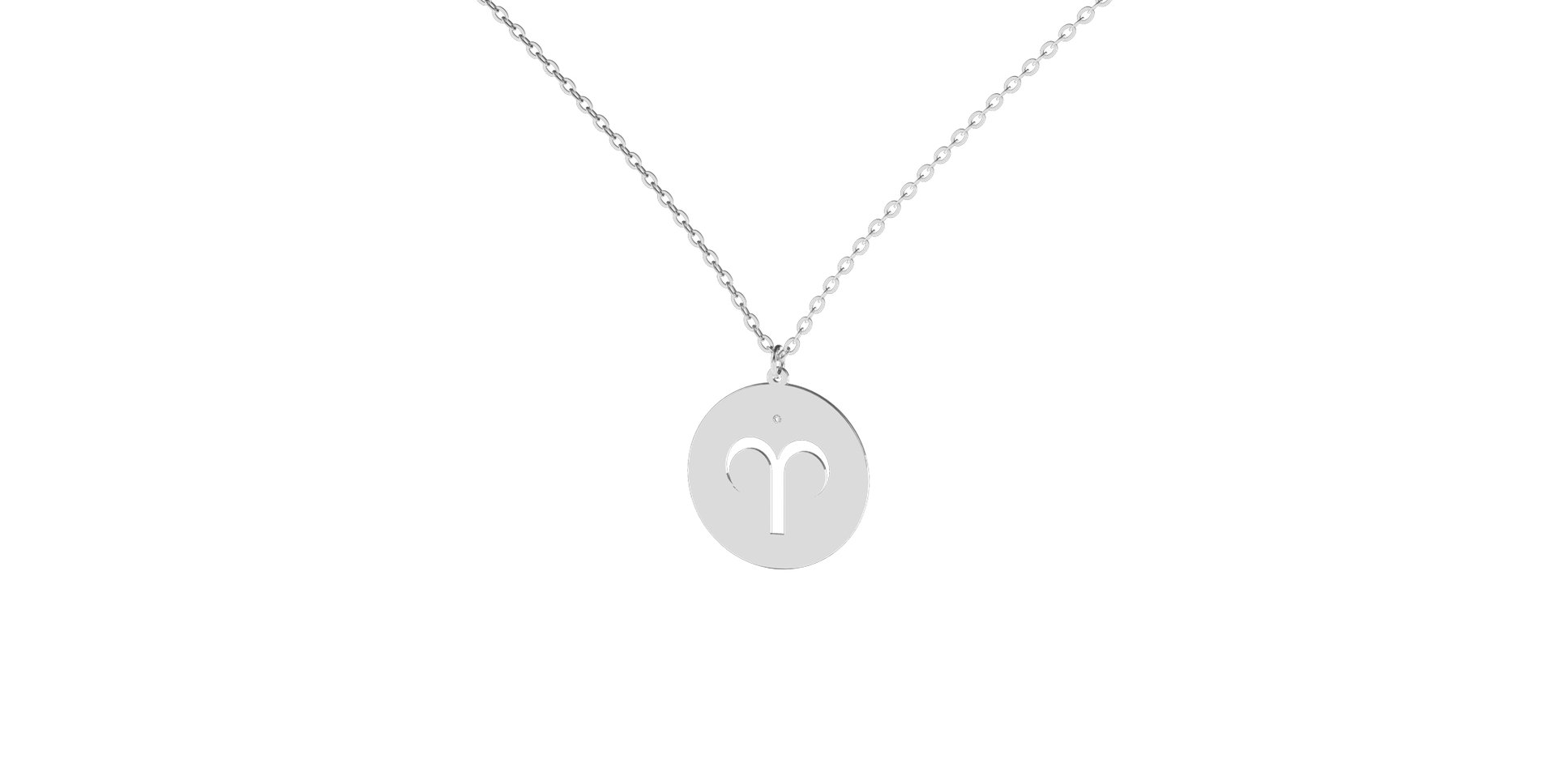 Diamond necklace Aries