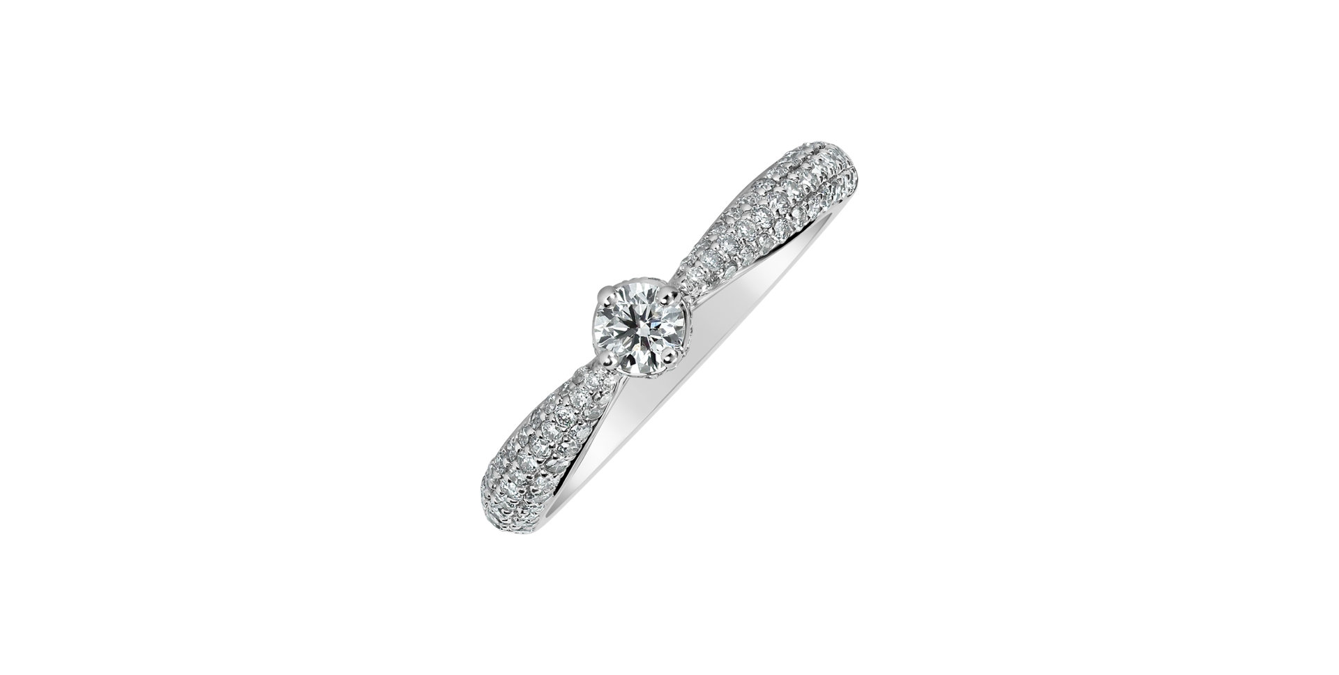 14ct white gold diamond ring Dream Ritual