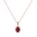 Diamond pendant with Ruby Princess Essence2