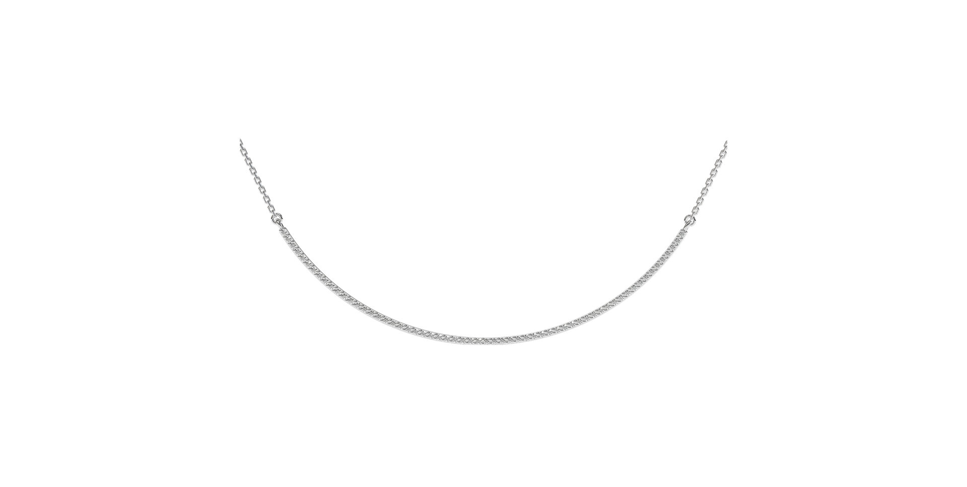 Diamond necklace Shiny Line