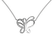 Diamond necklace Butterfly2