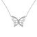 Diamond necklace Butterfly2