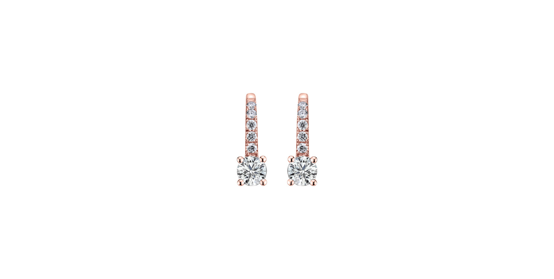 Diamond earrings Fairytale Gentility