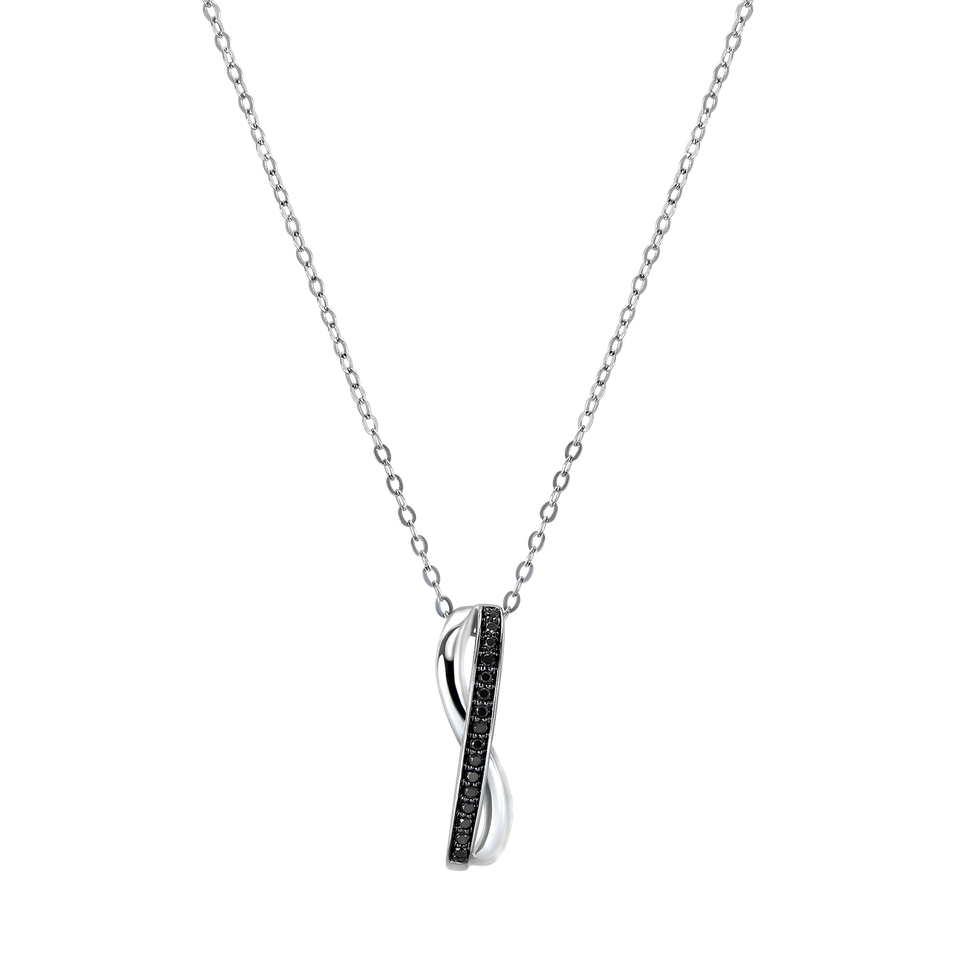 Diamond pendant Elegant Embrace