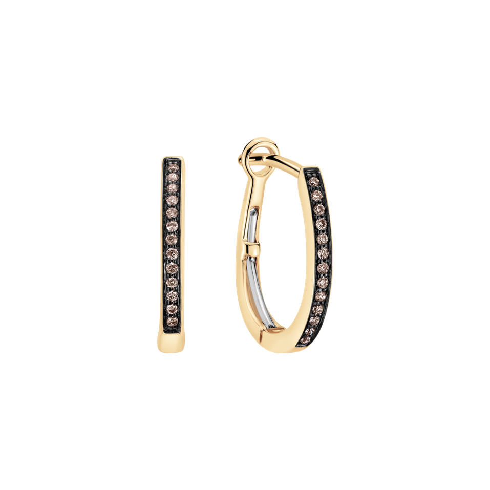 Diamond earrings Isoldea