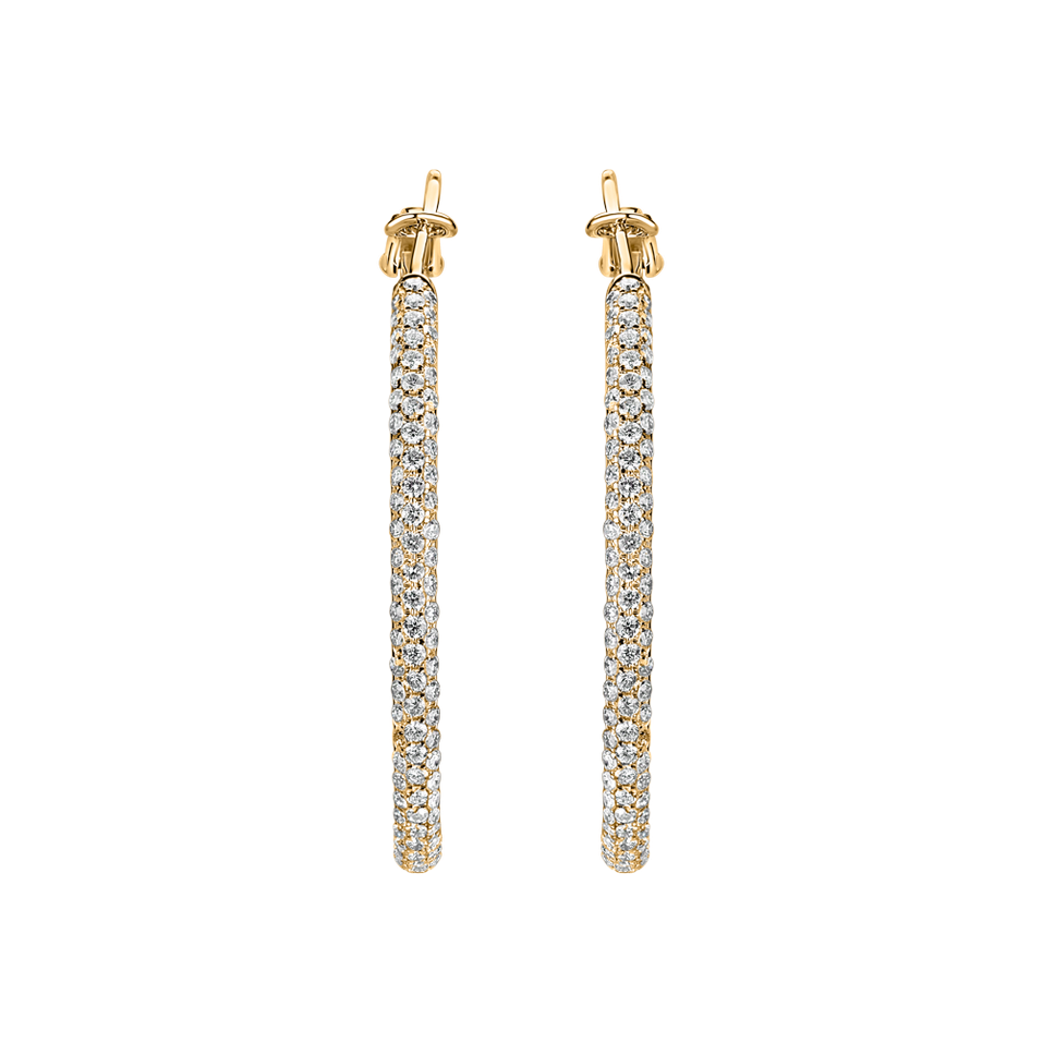 Diamond earrings Moonlight Rain