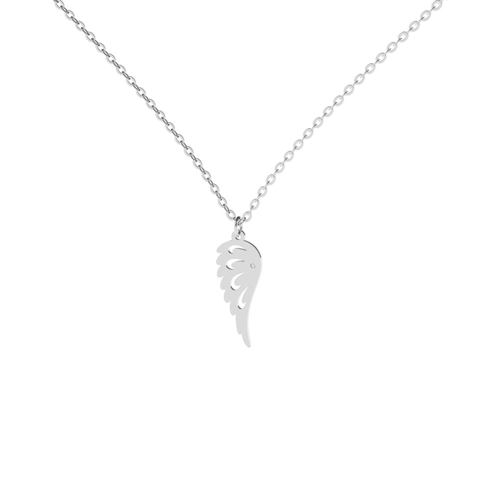 Diamond necklace Heaven Wing