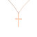 Diamond necklace Cross2