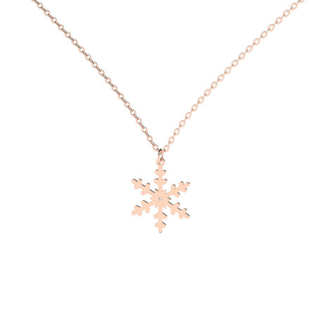 Diamond necklace Snowflake