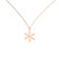 Diamond necklace Snowflake2