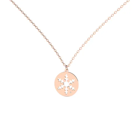 Diamond necklace Diamond Snowflake