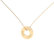 Diamond necklace Love Circle2