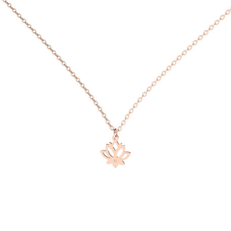 Diamond necklace Little Lotus