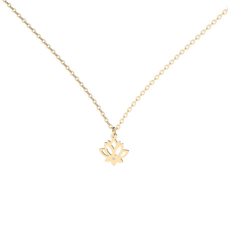 Diamond necklace Little Lotus