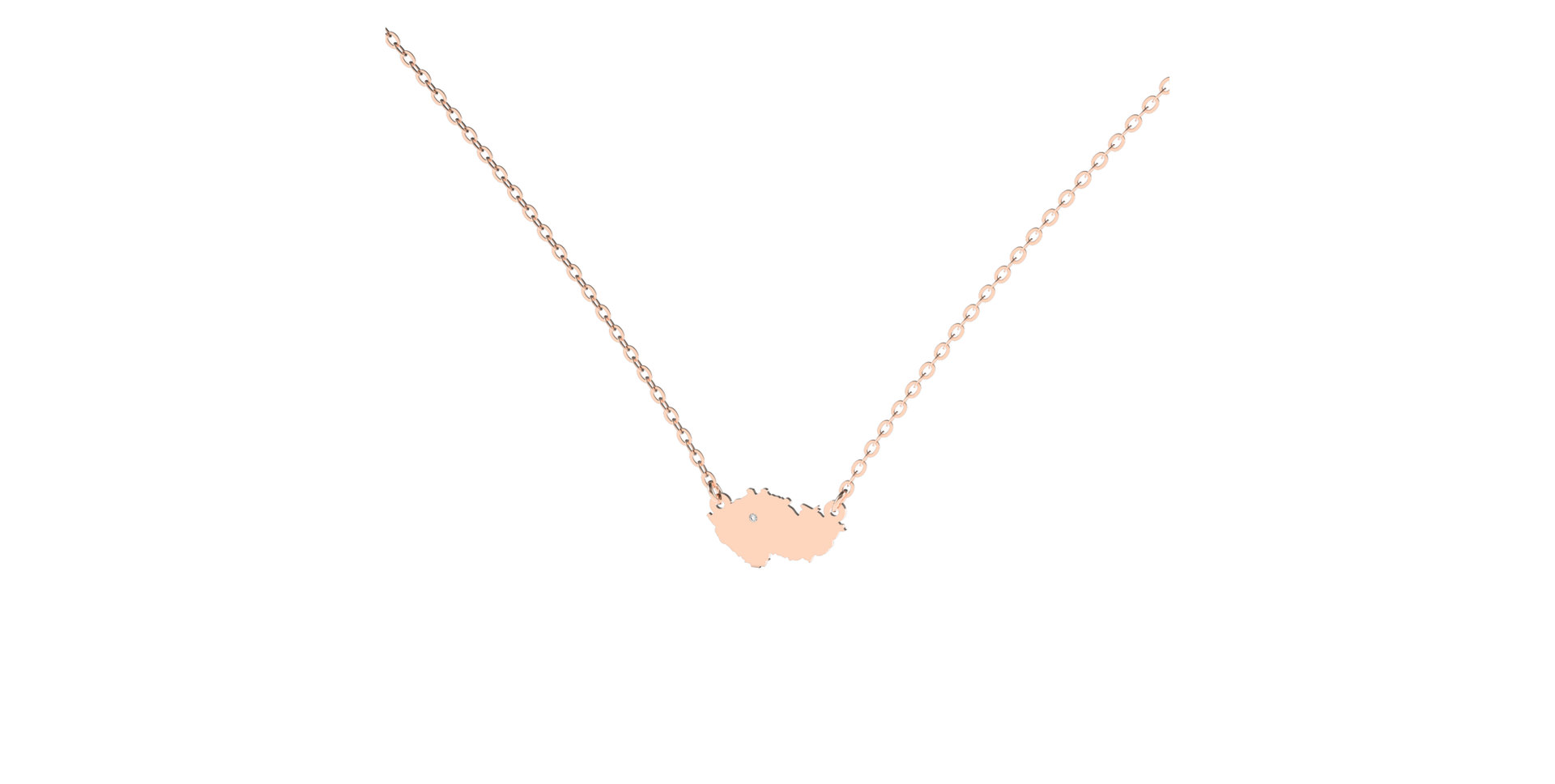 Diamond necklace My Home