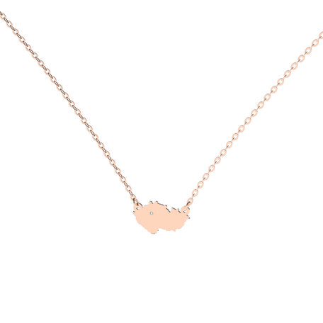 Diamond necklace My Home