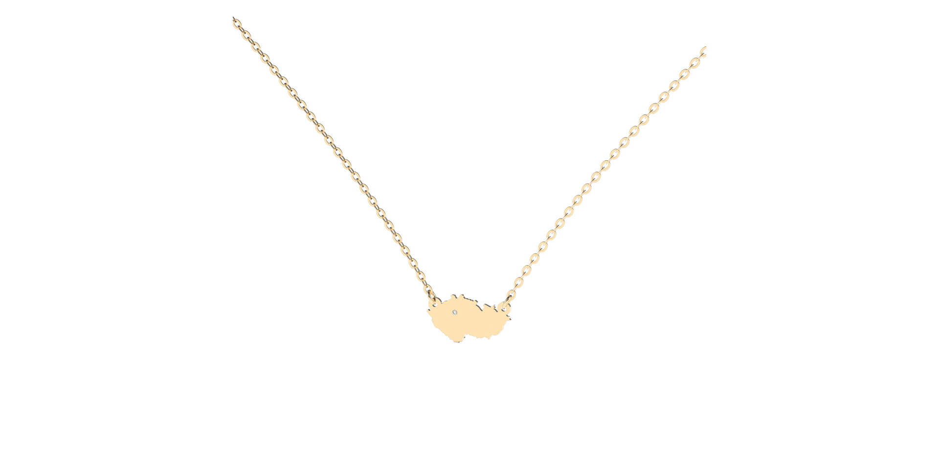 Diamond necklace My Home