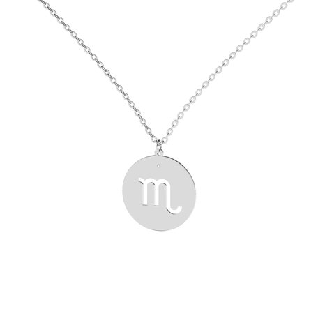 Diamond necklace Scorpio