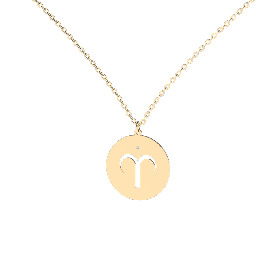 Diamond necklace Aries