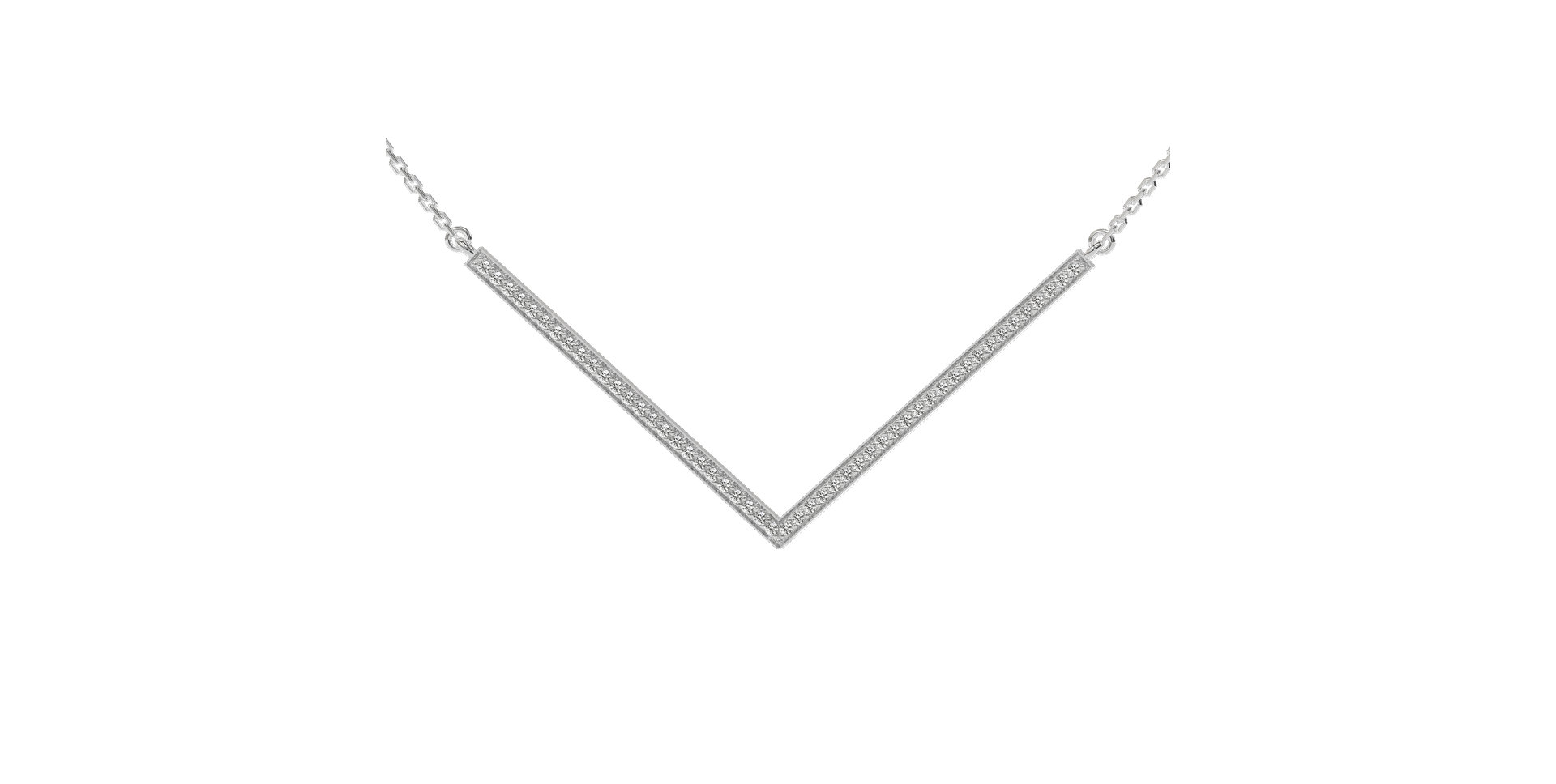 Diamond necklace Victory Line