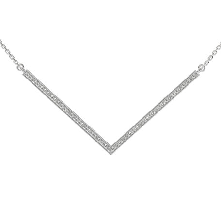 Diamond necklace Victory Line