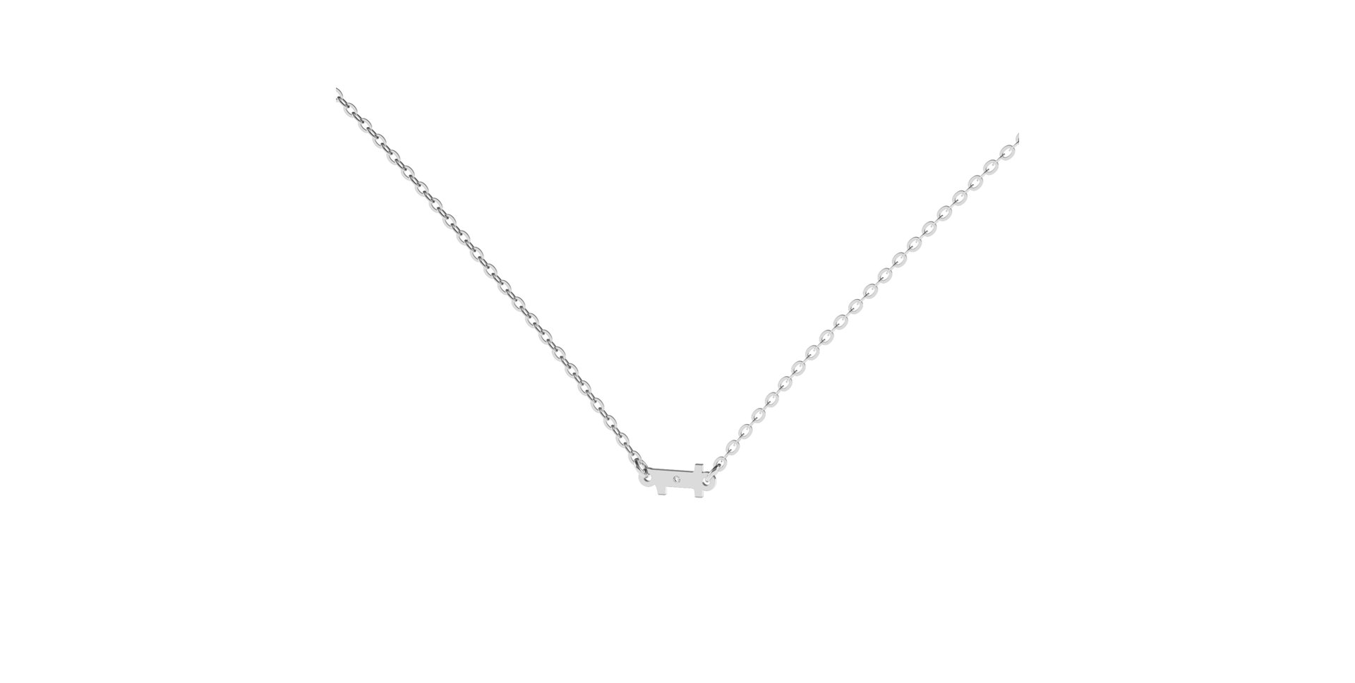 Diamond necklace Lucky One