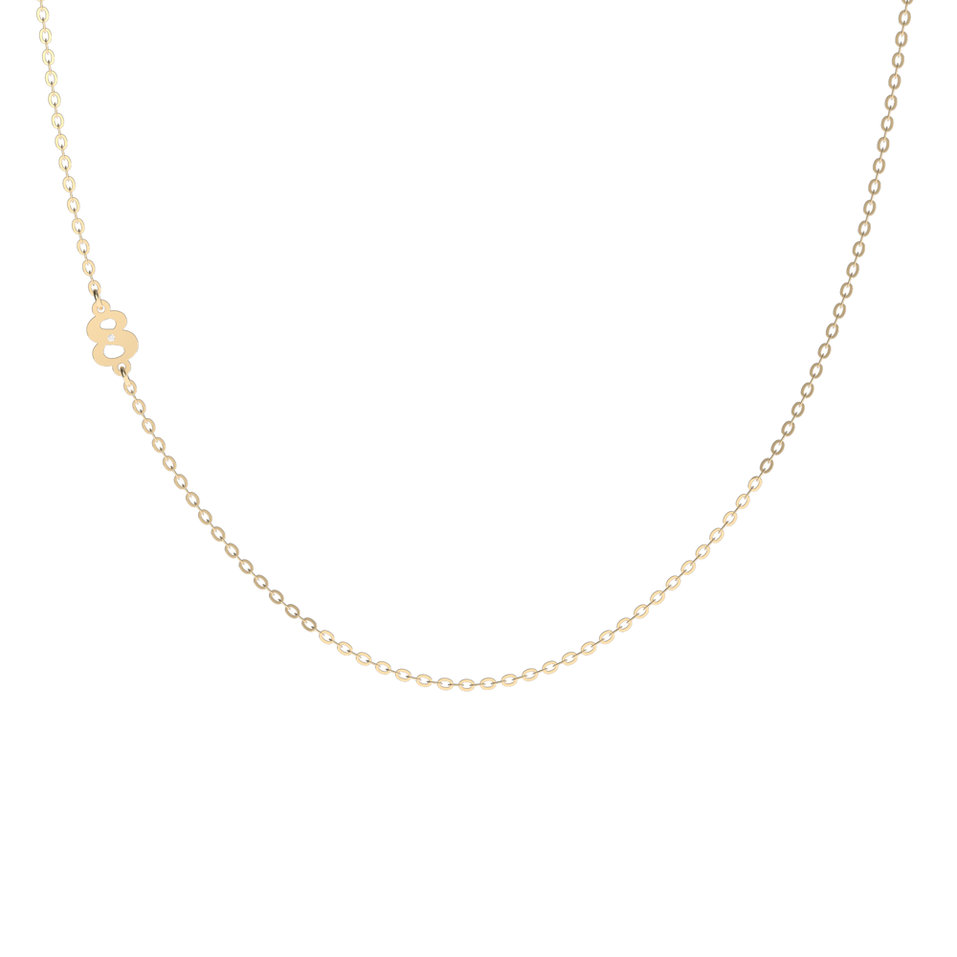 Diamond necklace Lucky Eight