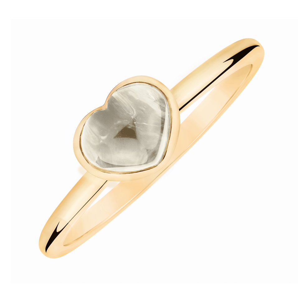 Ring with Moonstone White Bonbon
