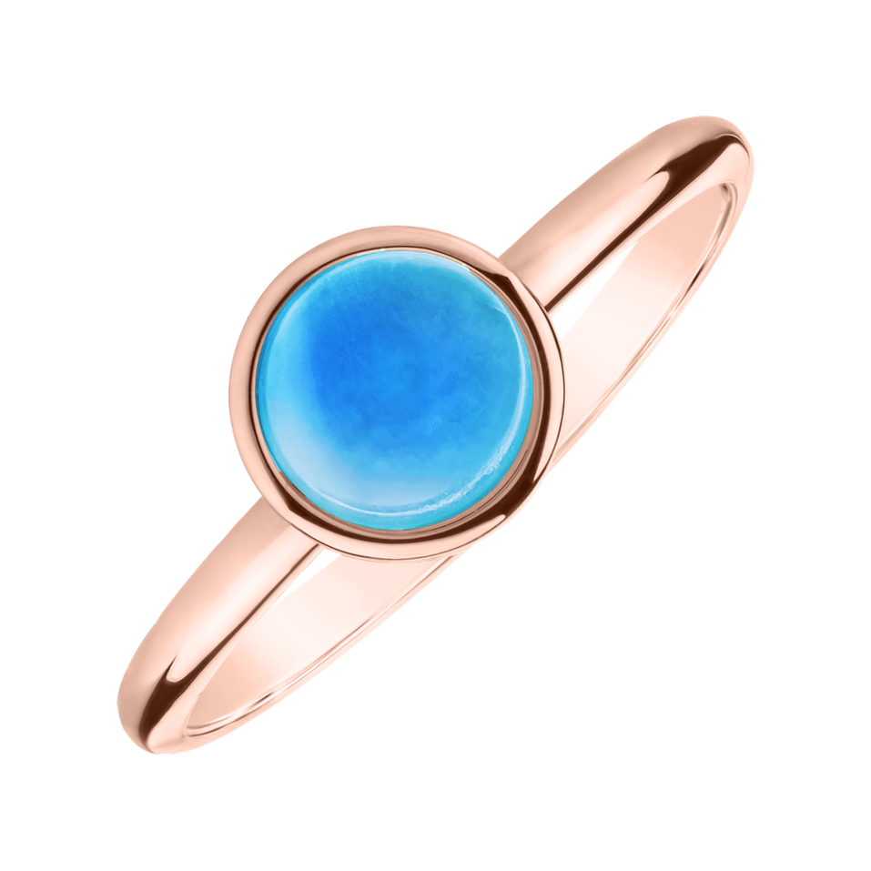 Ring with Topaz Swiss Bonbon
