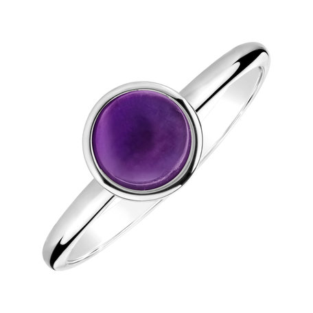 Ring with Amethyst Brazil Bonbon