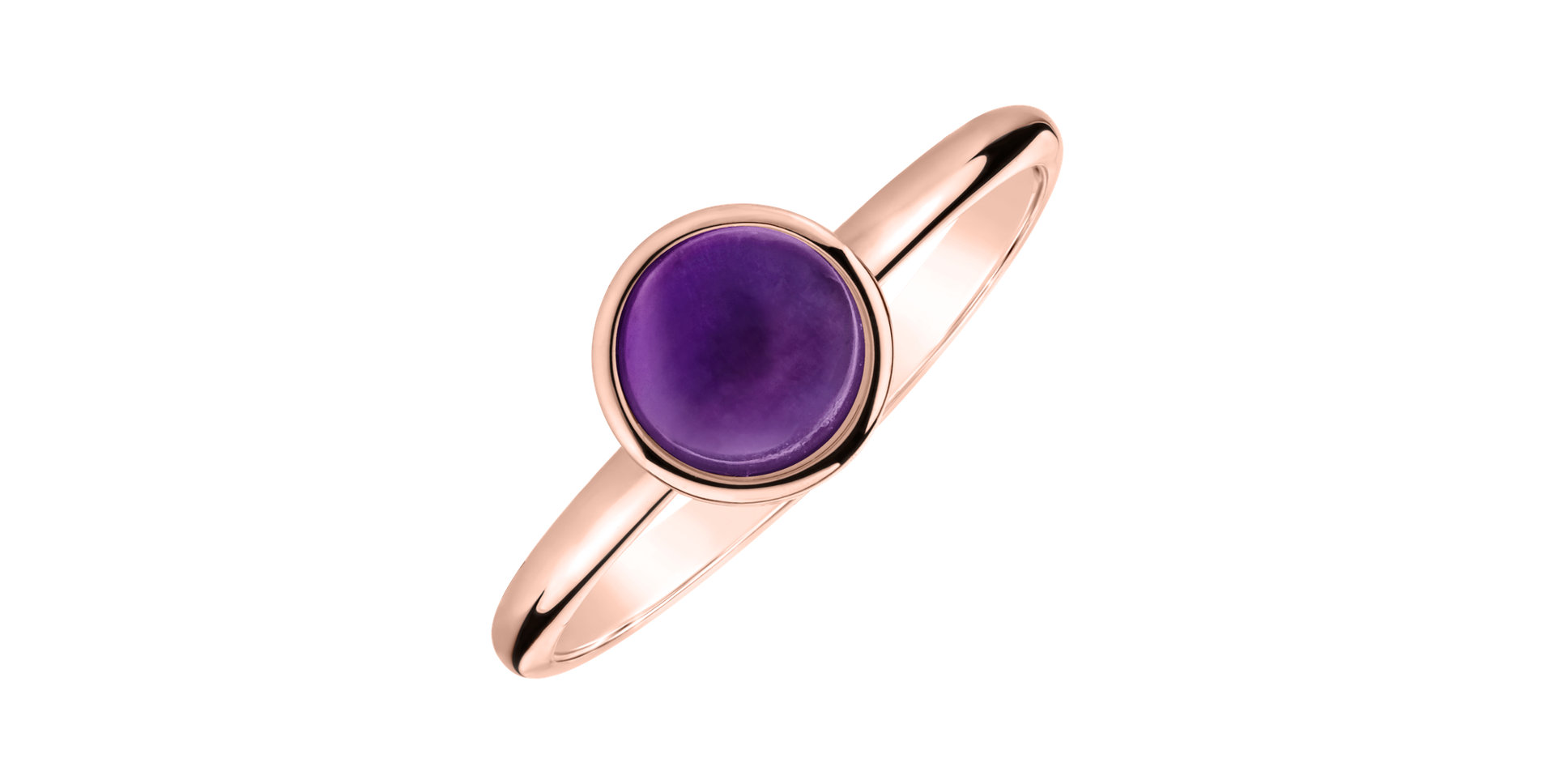 Ring with Amethyst Brazil Bonbon