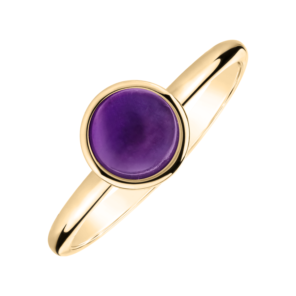 Ring with Amethyst Brazil Bonbon