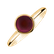 Ring with Pink Garnet Bonbon2