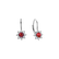 Diamond earrings with Ruby Celestial Romance3